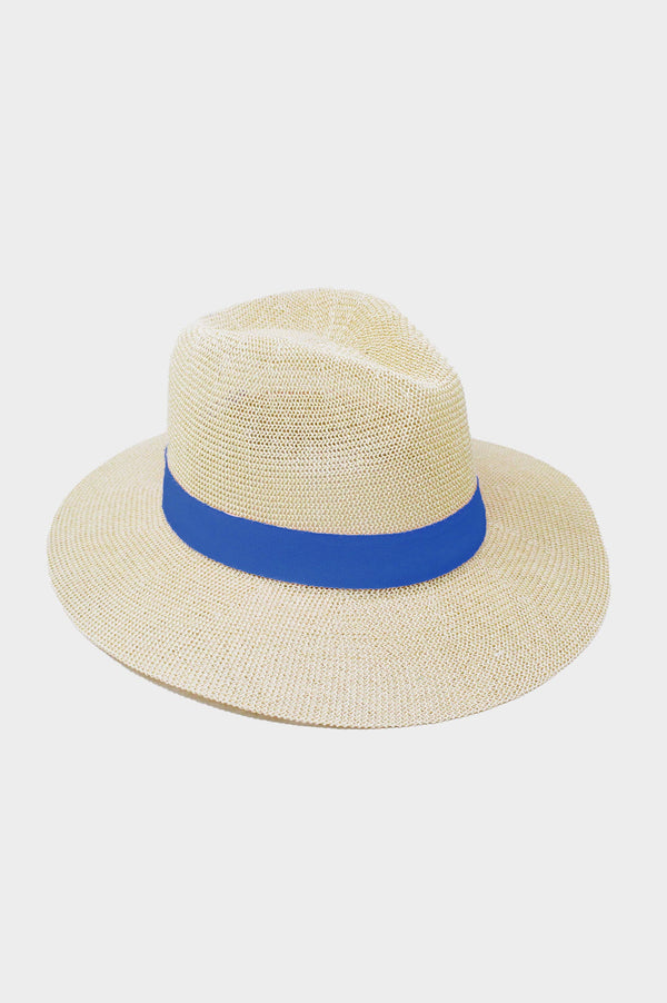 Panama Hat | Cobalt Blue