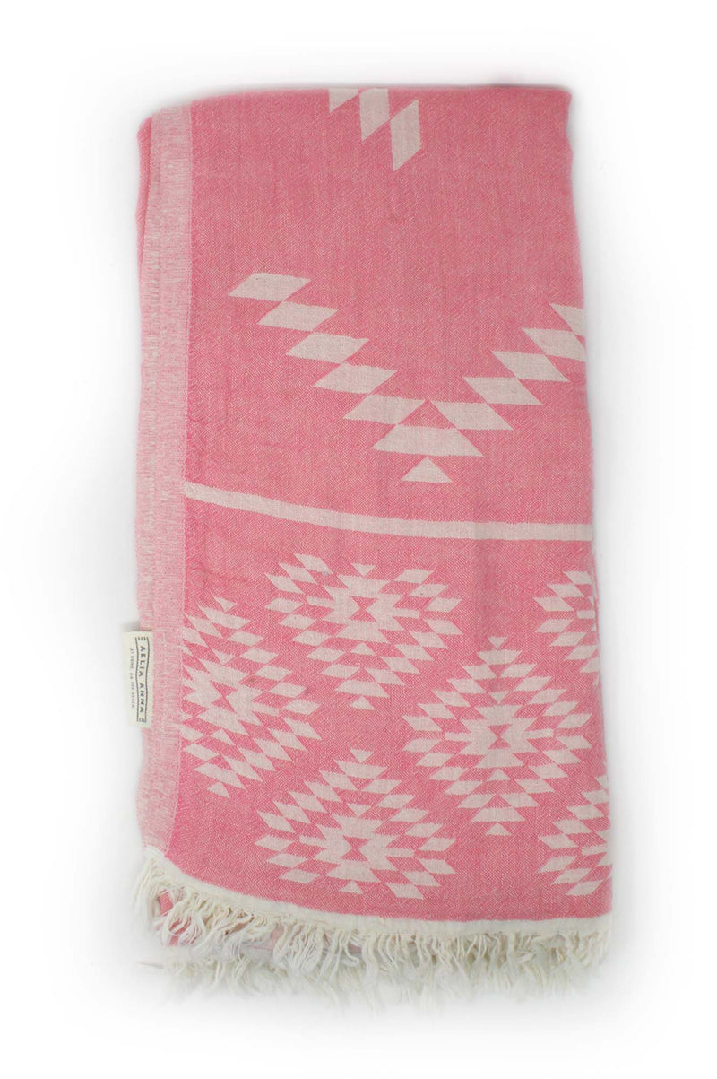 Pestemal Greek Absorbent Towels | Pink