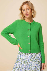 Brittany Cardigan | Green