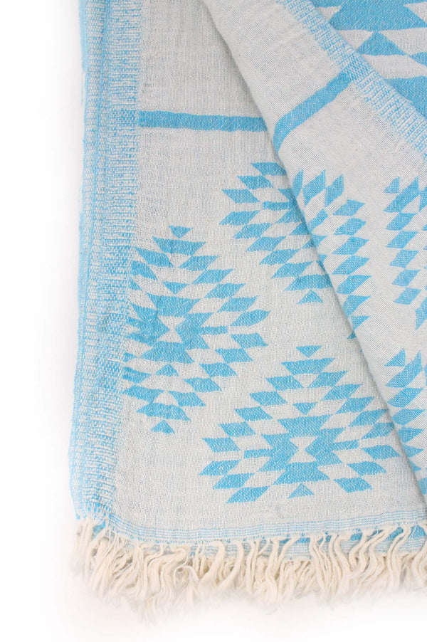 Pestemal Greek Absorbent Towels | Turquoise