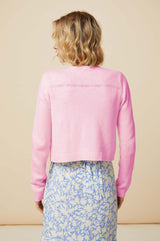 Edge To Edge Cardigan | Pale Pink