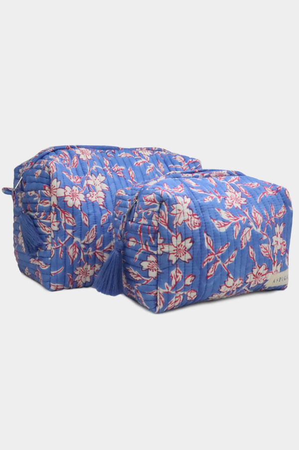 Large Wash Bag | Marina Blue