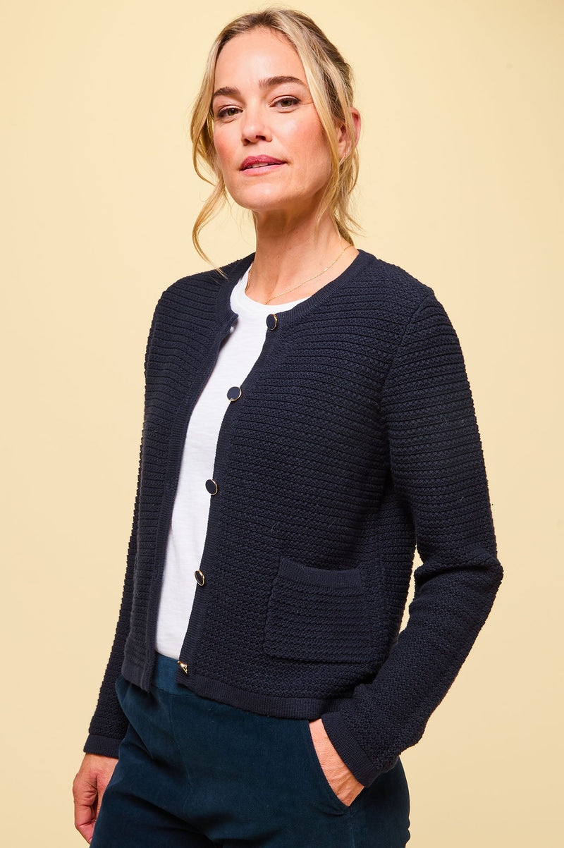 Constanza Cardigan | Navy