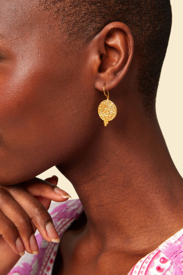 Indian-Coin-Drop-Earrings-Gold