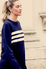 Cali Jumper | Navy/Cream