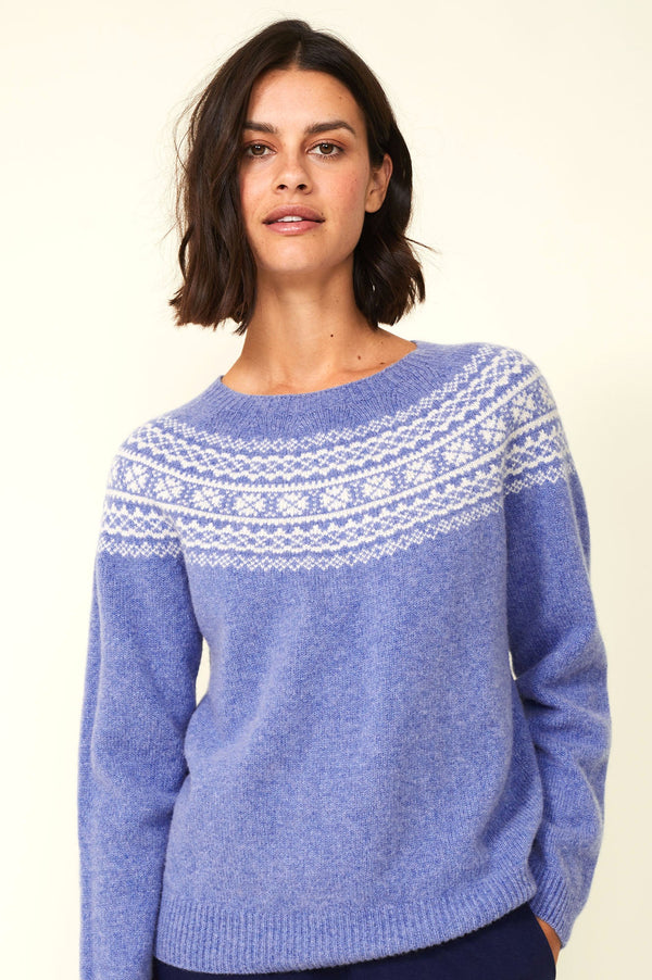 Fairisle-Crewneck-Sweater-Cornflower-Blue-Cream