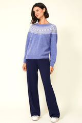 Fairisle-Crewneck-Sweater-Cornflower-Blue-Cream