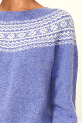 Fairisle-Crewneck-Sweater-Cornflower-Blue-Cream